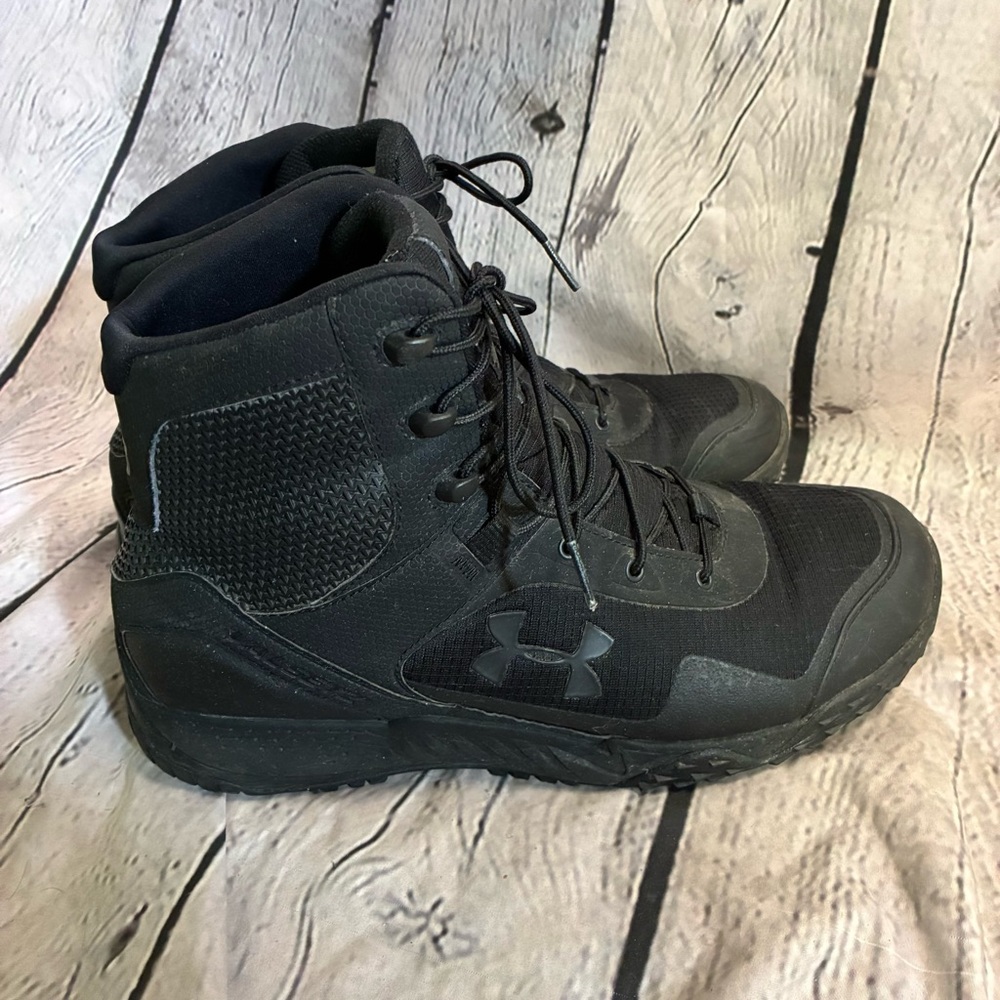 Under Armour Valsetz RTZ Black 1250234-001 Men's Tactical Hiking Boots SZ 11.5‎